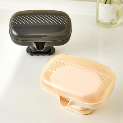 Slant Drain Soap Box – Gun Grey