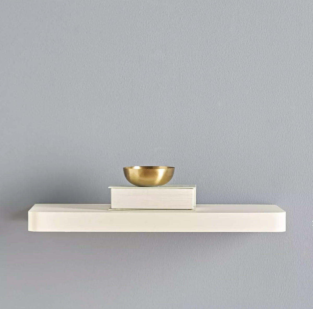 72 Pieces 40cm &s (60cm Floating Wall Shelves – Available in White – Black – Oak Effect – and Brown Finishes - Wall-Mounted Storage Shelf for Bedroom – Living Room – Bathroom – Modern Home Decor)