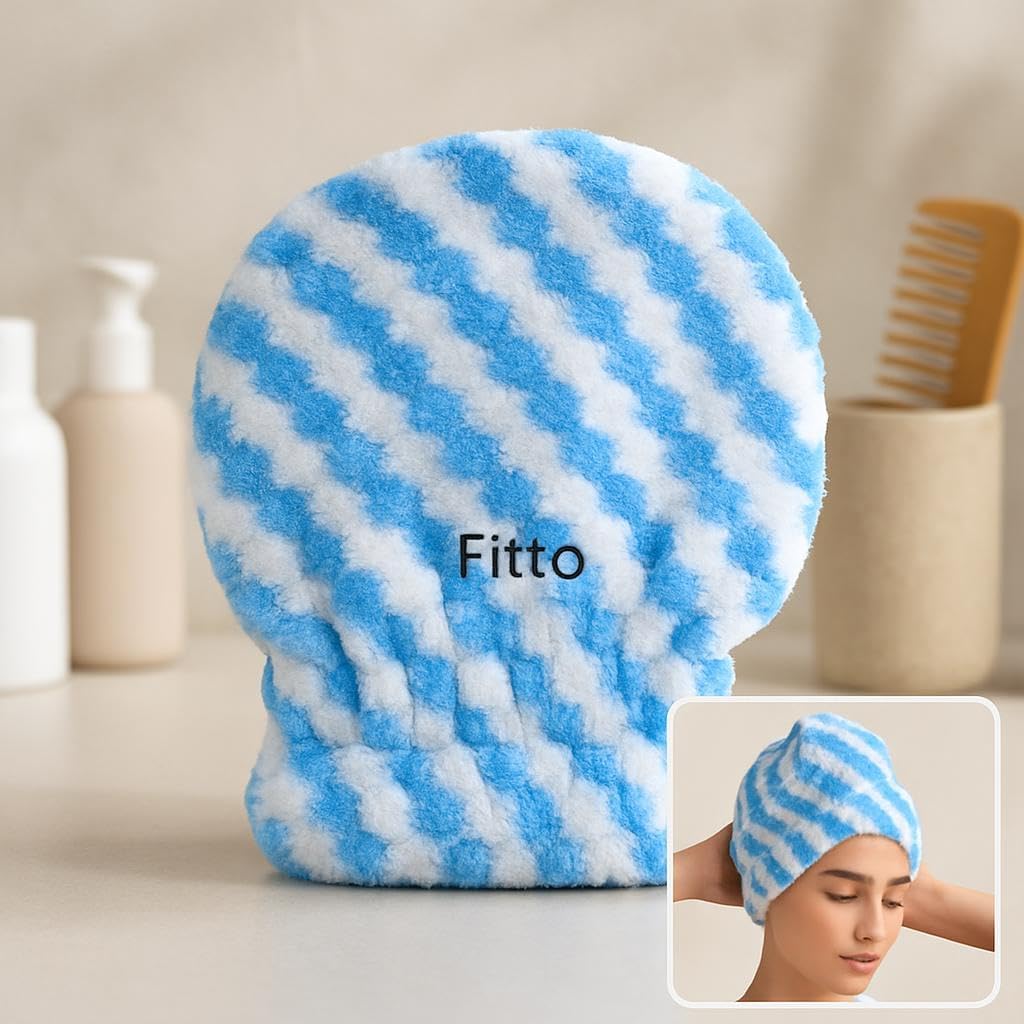 120 Pieces Fast Drying Hair Care Cap - Hair Dry Towel Wraps for Bath and Shower (Assorted Colors)