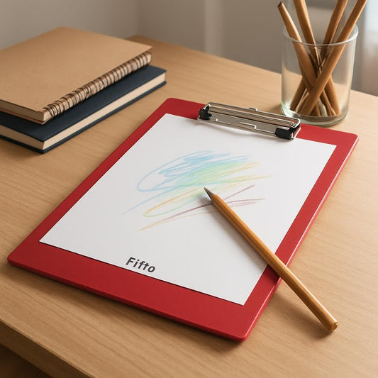 Folder for A4 Sheets with Clip, 32x23cm, 100 Sheet Capacity, Assorted color