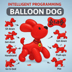 48 Pieces Interactive Remote Control Balloon Dog Toy - Rechargeables (Music – Dancing & Stunt Capabilities – Red)