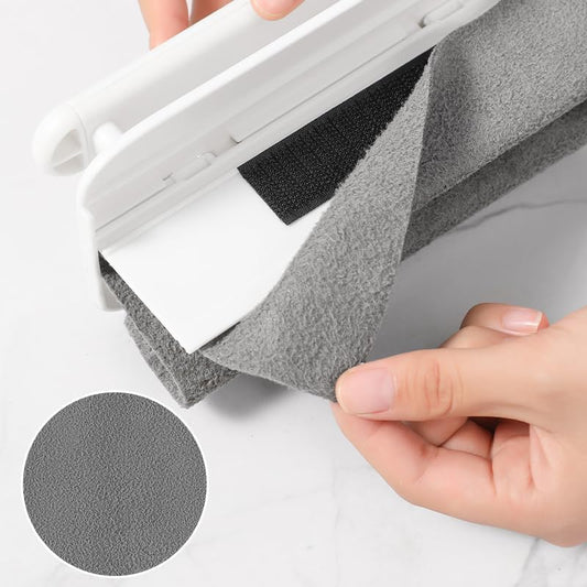 Magic Cloth Cleaning Brush – Replacement Pack of 3 – Grey