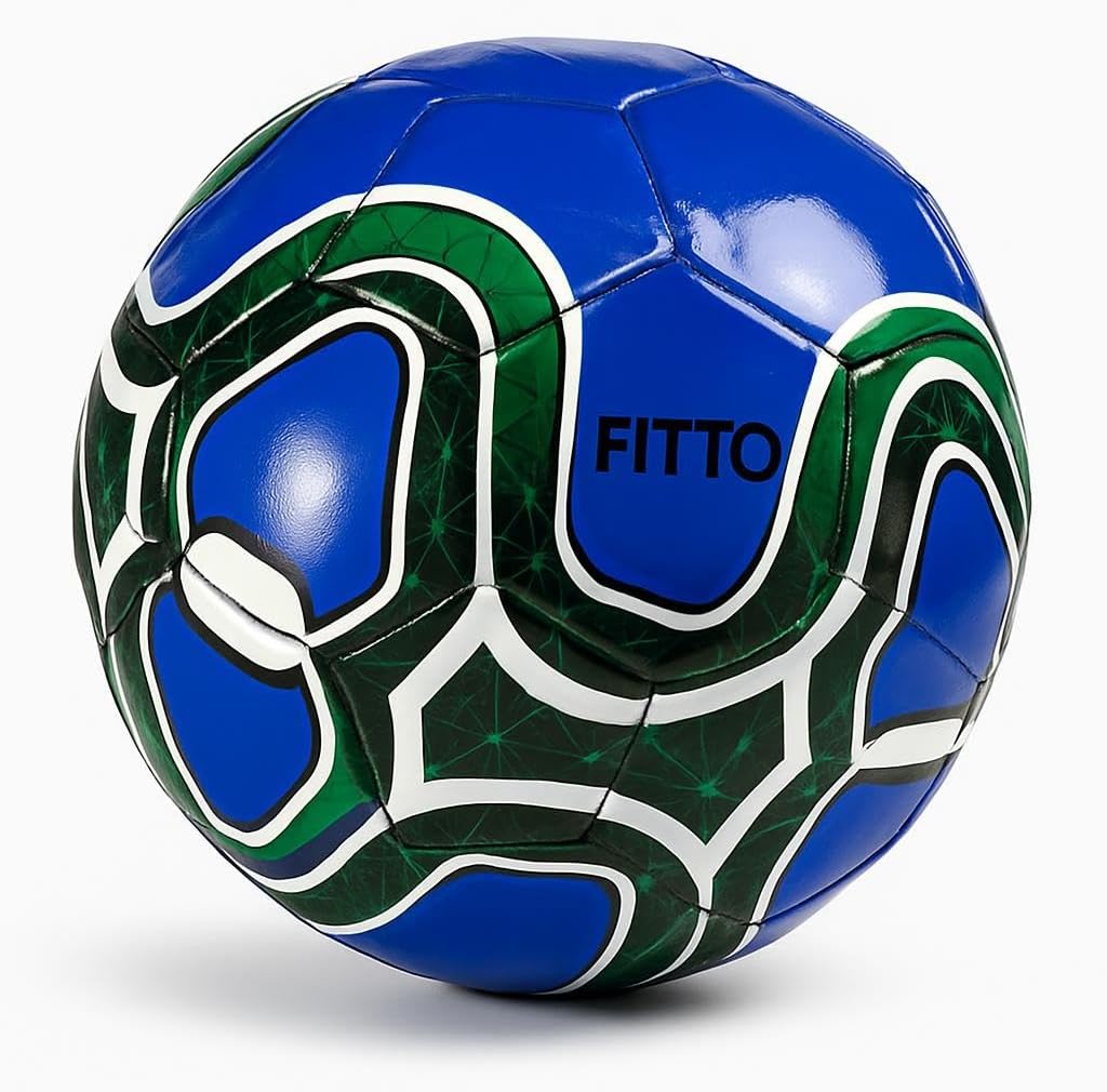 96 Pieces Football No.5 PVC Assorted Colors Durable Soccer Ball Outdoor Play Size 5s for Kids Teens Adults Training Matches Recreational