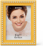 144 Pieces Sleek Photo Frames (13x18cm Modern Picture Frame for Home & Office)