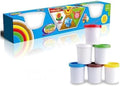 120 Pieces 6 Pieces Clay Dough Pack- Colorful Play Clays For Kids' Art and Craft Projects