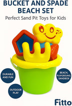 96 Pieces Bucket and Spade Beach Sets (Perfect Sand Pit Toys for Kids – Durable and Fun for Outdoor Play – Ideal for Beach – Playground – and Sandbox Activities)