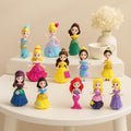 72 Pieces 12-Piece Princess Doll Sets (Soft Glue Dolls for Girls – Perfect for Pretend Play – Dance & Dress-Up – Princess-Themed Toy Set – Ideal Gift for Kids Ages 3+.)