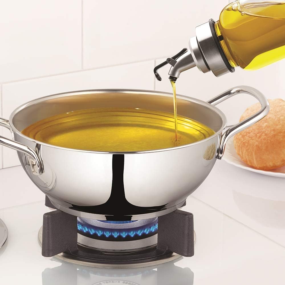 Glass Oil Dispenser, 500ml – Durable and Elegant Kitchen Accessory for Storing Cooking Oils