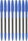 120 Pieces 7-Packs (1.0mm Blue Ball Point Pen - 15.9cm)
