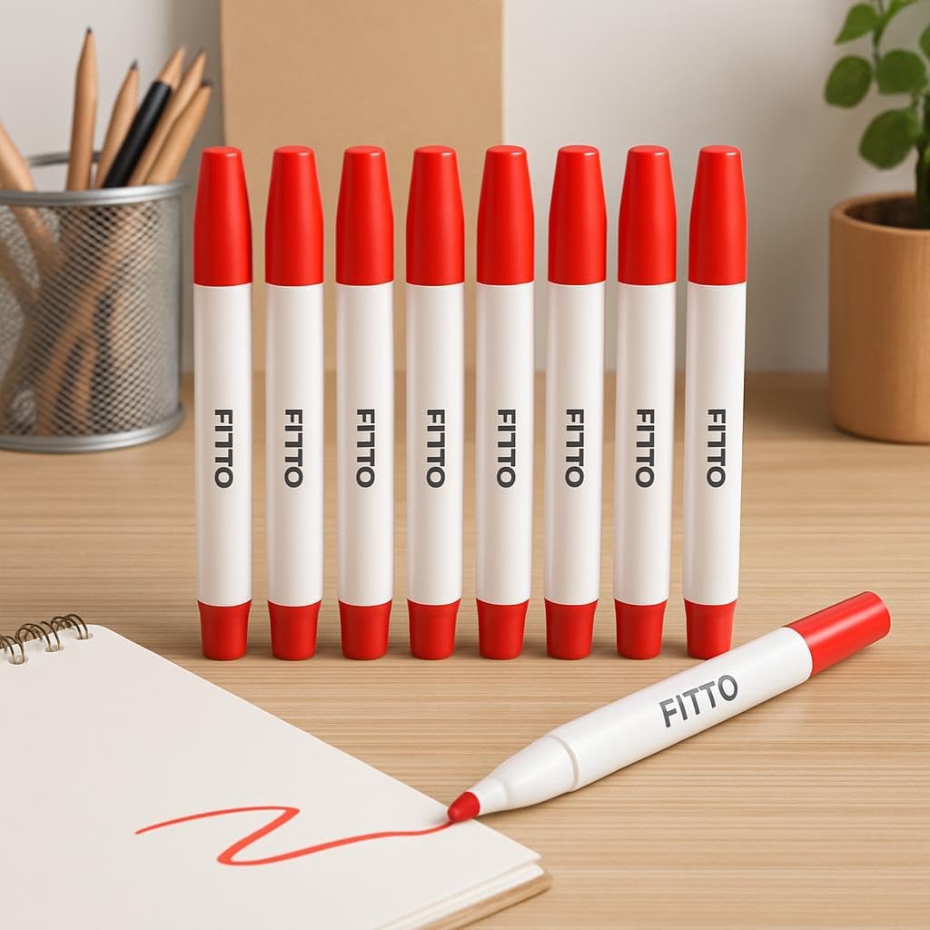96 Pieces Whiteboard Marker Set - 10-Packs (Quick-Drying – Bold Color Markers for Smooth Writing Perfect for Classrooms – Offices – and Home - Non-Toxic & Easy Erase for Whiteboards & Glass Surf)