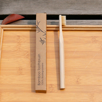 Eco-Friendly Bamboo Toothbrush - Sustainable Oral Care Essential