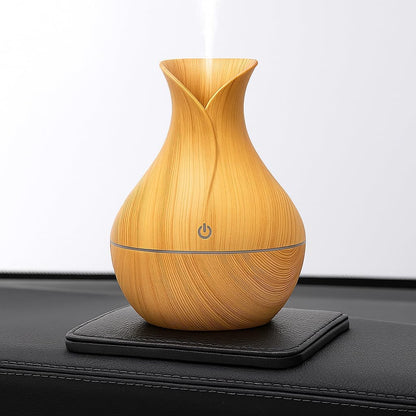 Relaxing Cool Mist Humidifier with Color Changing LEDs | Quiet Ultrasonic Humidifier for Bedroom, Office & Baby Room | Essential Oil Diffuser | Auto Shut-Off & Adjustable Mist Levels