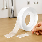120 Pieces 3 Meter Double Sided Adhesive Silicon Tapes (Grip Tape – Transparent – Heavy Duty – Heat Resistant – Multi-Functional – Removable – No Trace – Anti-Slip – 3 Meter)