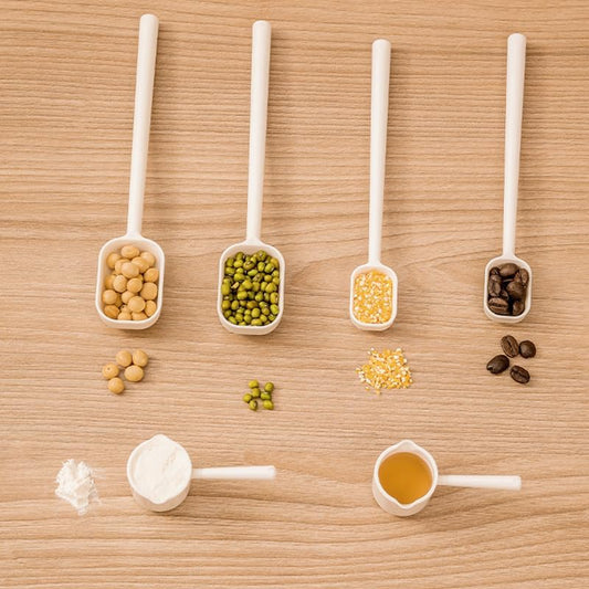 Long Baking Measuring Spoon - White