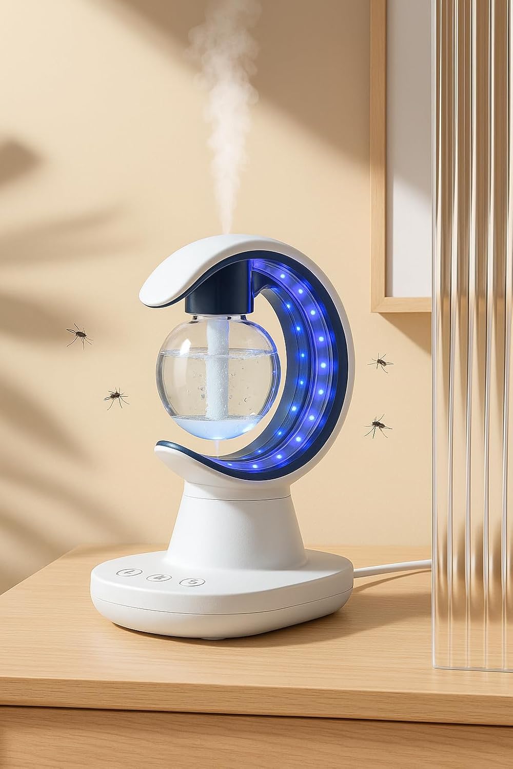 Electric Mosquito Killer Lamp, Humidifier, Night Light, Enhance Comfort, Banish Bugs