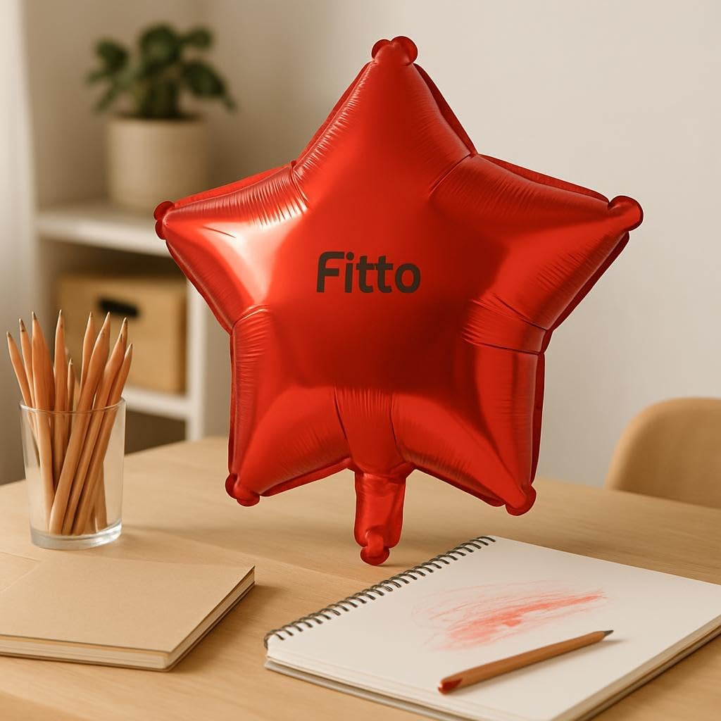 18 Inch Red Star Aluminum Foil Balloon for Party Celebrations UAE