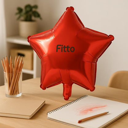 18 Inch Red Star Aluminum Foil Balloon for Party Celebrations UAE