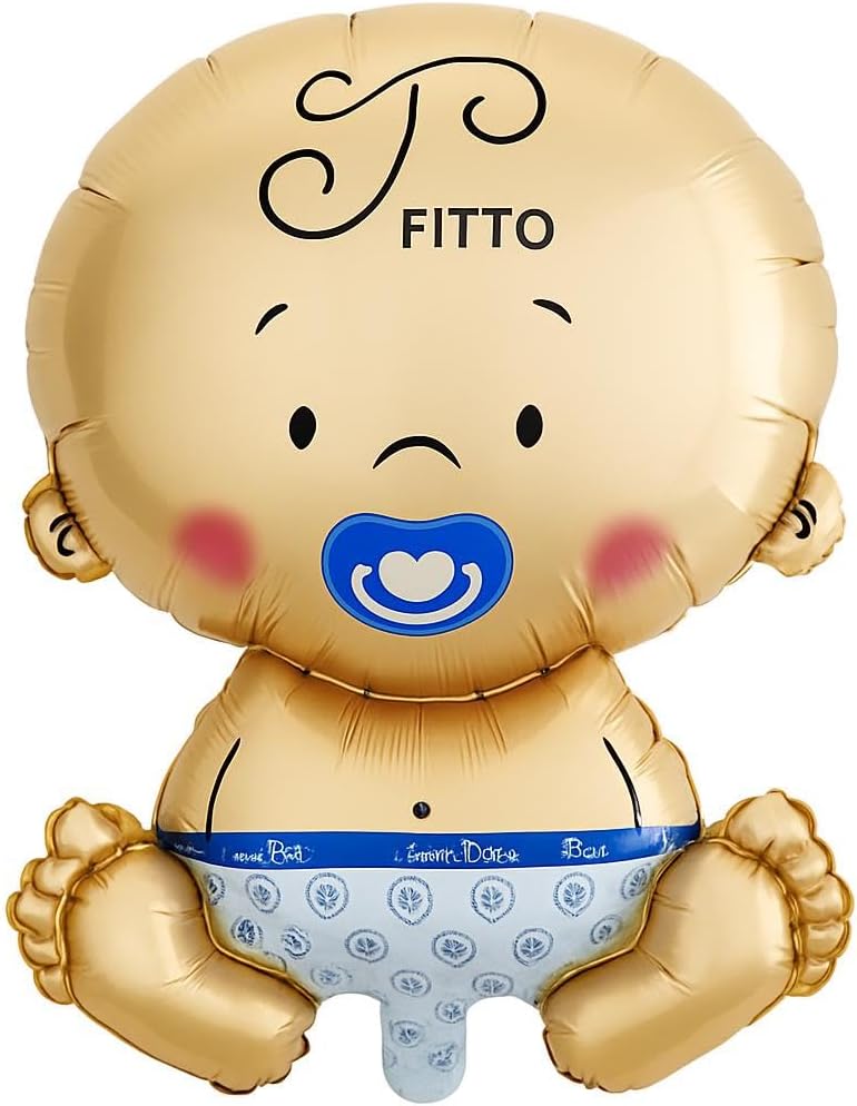 Baby Boy Foil Balloon, 1pcs/Card for Birthday Party Decoration
