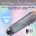 120 Pieces Motivational Large Water Bottles (1L - BPA-Free Tritan Plastic – Leak-Proof – with Time Marker – Ideal for Hydration Tracking – Gym – Outdoor – Sports – Fitness – and Daily Use)