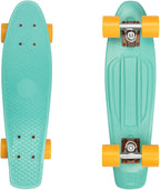 96 Pieces Mini Cruiser Skateboards with Wheels for Kids (Teens – Youths – colourful theme- Portable – Fun Skateboard 41x12cm)