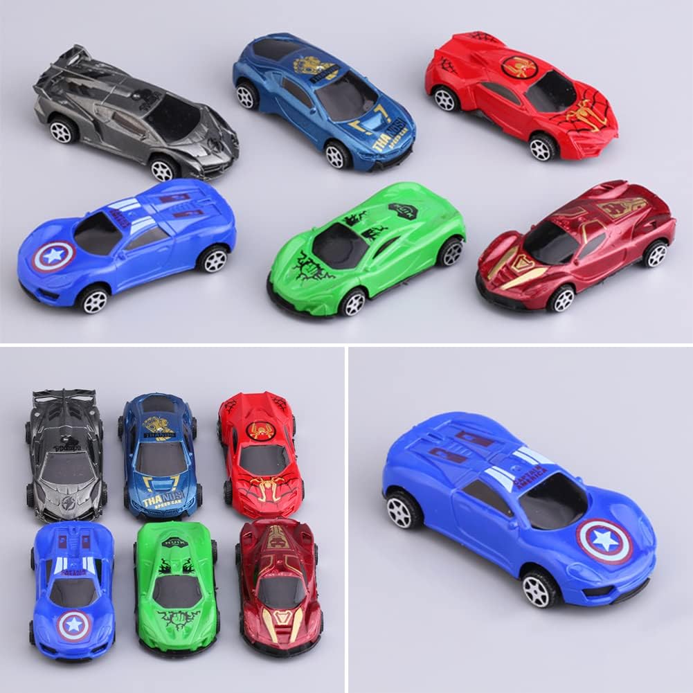 96 Pieces 12 Pieces Mini Cars Toy Sets for Kids - Colorful Die-Cast Vehicles (Perfect for Birthday Gifts – Party Favors – Collectible Car Toys – Ideal for Boys and Girls Ages 3+)