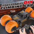 48 Pieces Transformable Drifting Stunt RC Car Shark - Remote-Controlled Transformable Shark and Racing Cars with Drifting and Stunt Abilities