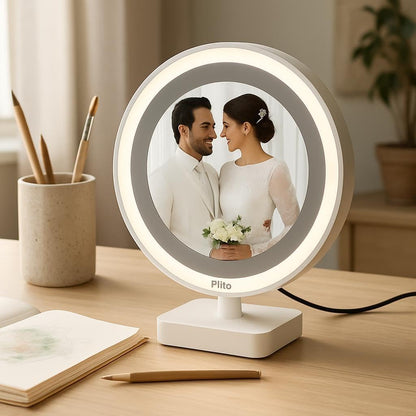 Enchanting Magic Mirror Photo Frame 25x25cm – Decorative Home Wall Art