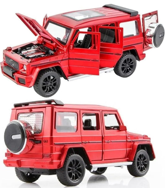 Fitto 1:24 Mercedes Benz Model Car – Red, Die-Cast Toy Car for Kids, Boys, Girls, Ideal Gift for Car Enthusiasts, Detailed Design, Durable, Perfect for Collectors and Play