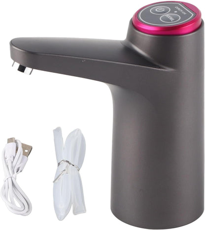 Water Dispenser, LED Indicator, 1500mAh USB Rechargeable, Silicone, Carafe/Bottle Compatible-Assorted