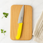 96 Pieces Stainless Steel Kitchen Knives with Yellow Handle (Sharp Chef's Knife for Cooking and Food Preparation)