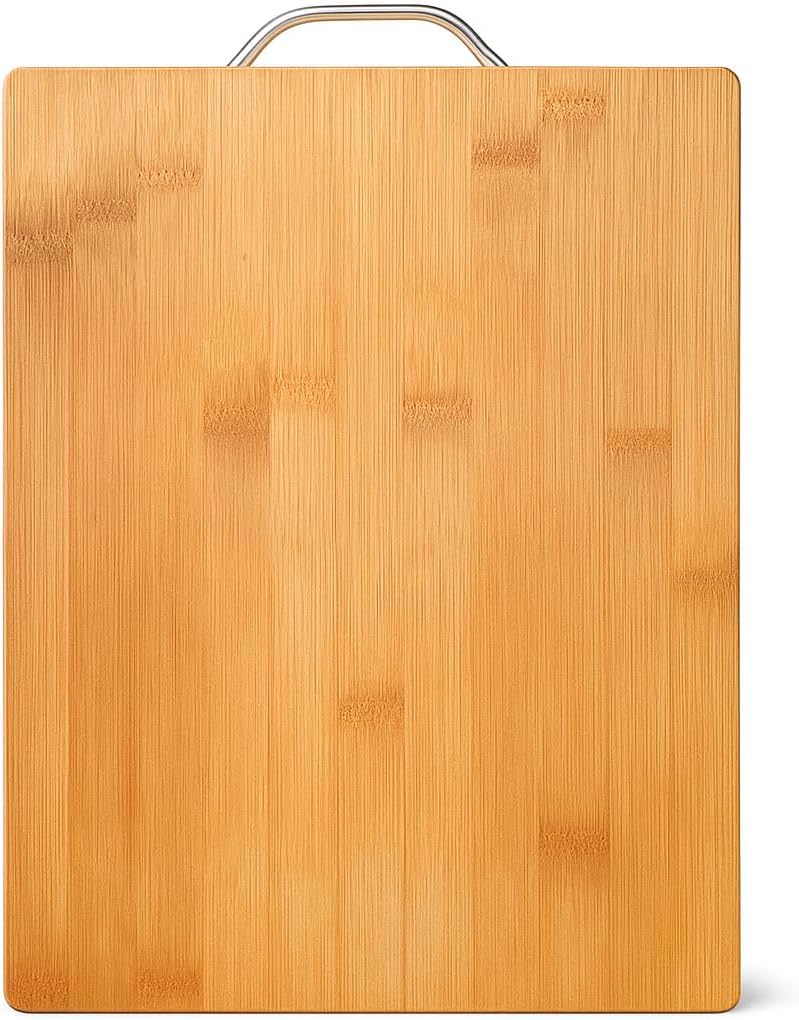 96 Pieces Wood Large Food Cutting Boards (Durable Kitchen Chopping Surface)