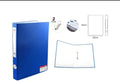 120 Pieces 2 Hole Level Files for A4 Sheets (34x25cm Blue Office Binder)