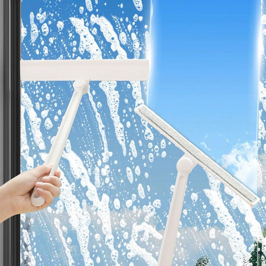 Rotating Window Scraper – Ergonomic Design – White