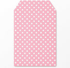 144 Pieces 10 Pieces Food Bags (13x8cm Pink for Deli – Bakery – Takeaway Packaging)