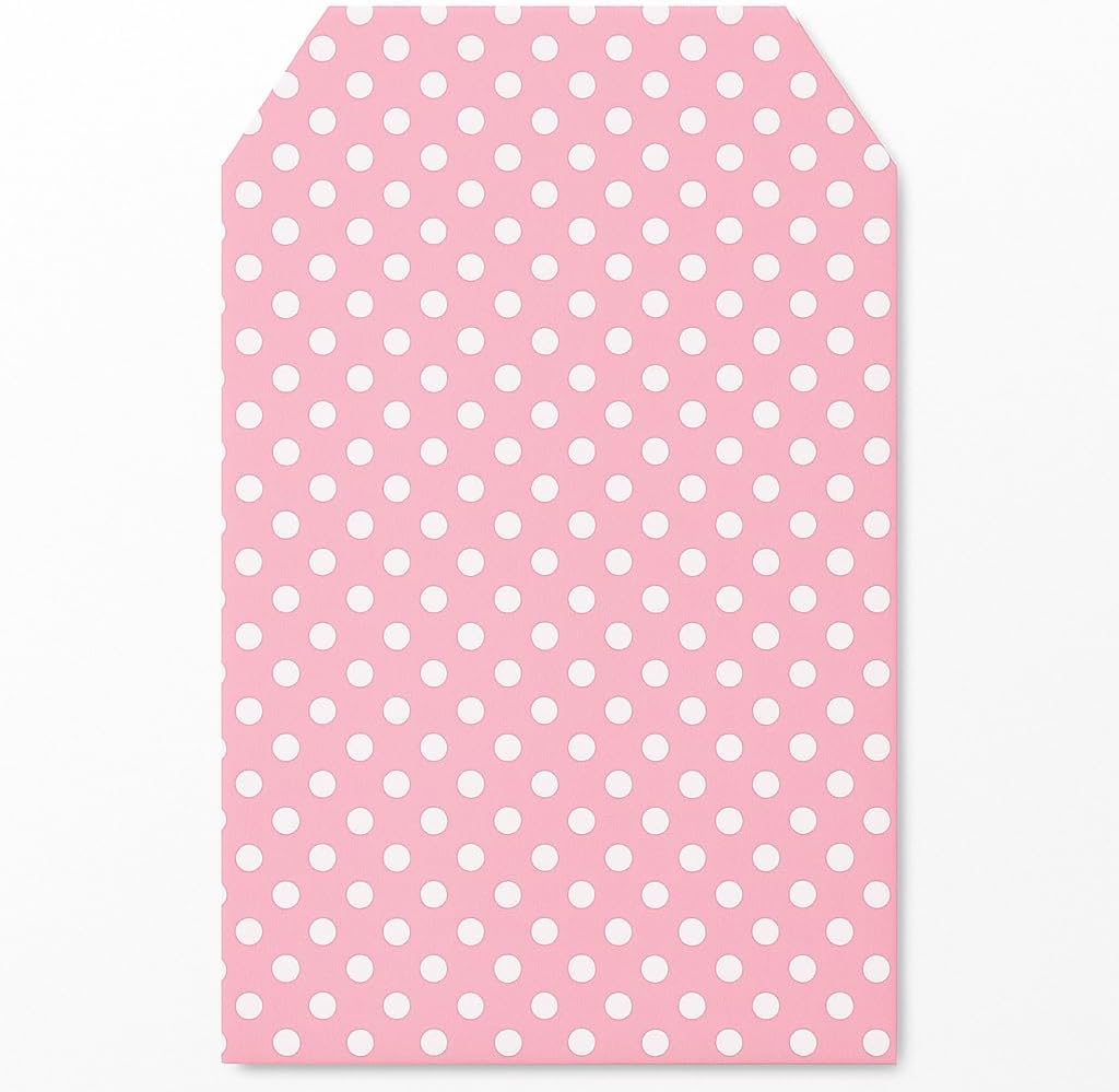 144 Pieces 10 Pieces Food Bags (13x8cm Pink for Deli – Bakery – Takeaway Packaging)