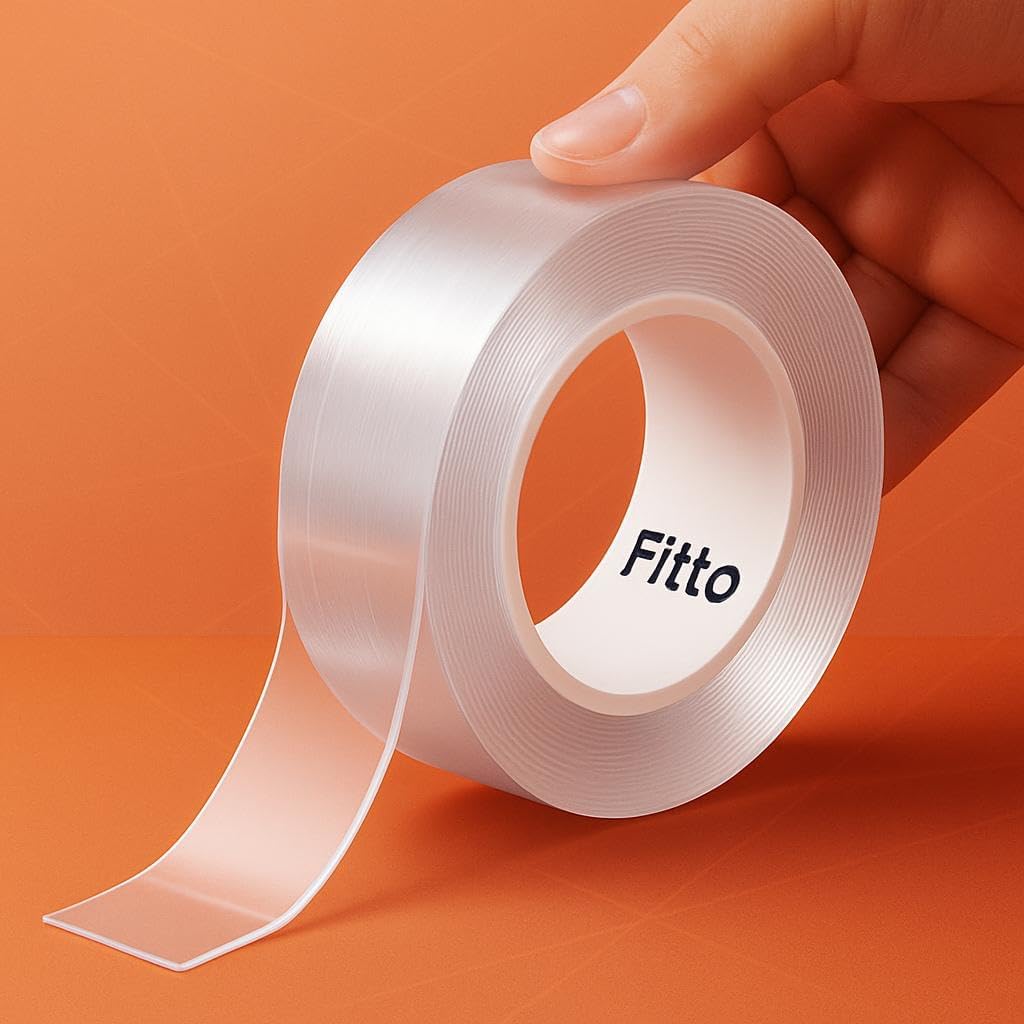 120 Pieces 2m xes (19mm Double Sided Nano Tape for Mounting and Repairs)