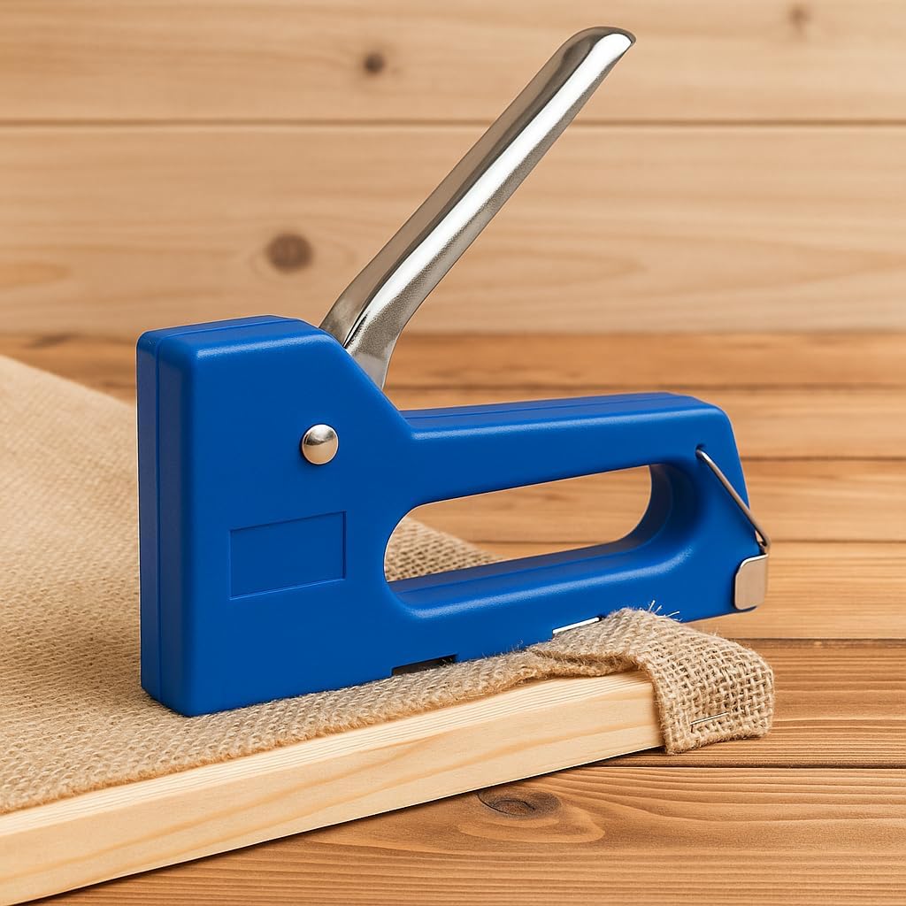 96 Pieces Heavy Duty Staplers for Wood (Manual Industrial Stapler with Ergonomic Grip – Professional Tacker for Upholstery – Carpentry – and DIY Projects – Compatible with 6mm Staples)
