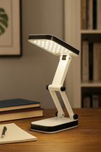 96 Pieces LED-666 Rechargeable Office Lamps (Foldable – Multicolor)