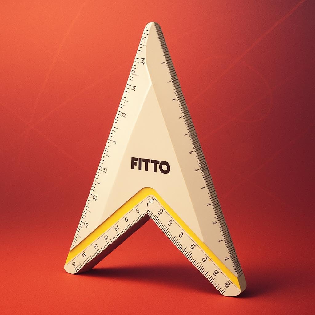 Triangular Ruler Scale 30cm - Precision Drawing Tool for Art & Engineering