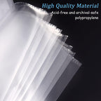 96 Pieces 100 Page 11 Hole Loose Folders for A4 Sheets (Office Binder)