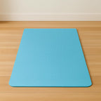 96 Pieces 4mm Thick Yoga Mats (61x183cm - Non-Slip – Eco-Friendly – Extra Durable Exercise Mat for Yoga – Pilates – and Home Workouts - Ideal for Men & Women – Lightweight and Easy to Carry – Blue)