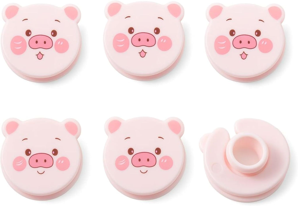 144 Pieces Quilt Fixing Clips (Set of 6 – Soft Round Design – Pink)