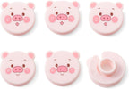 144 Pieces Quilt Fixing Clips (Set of 6 – Soft Round Design – Pink)