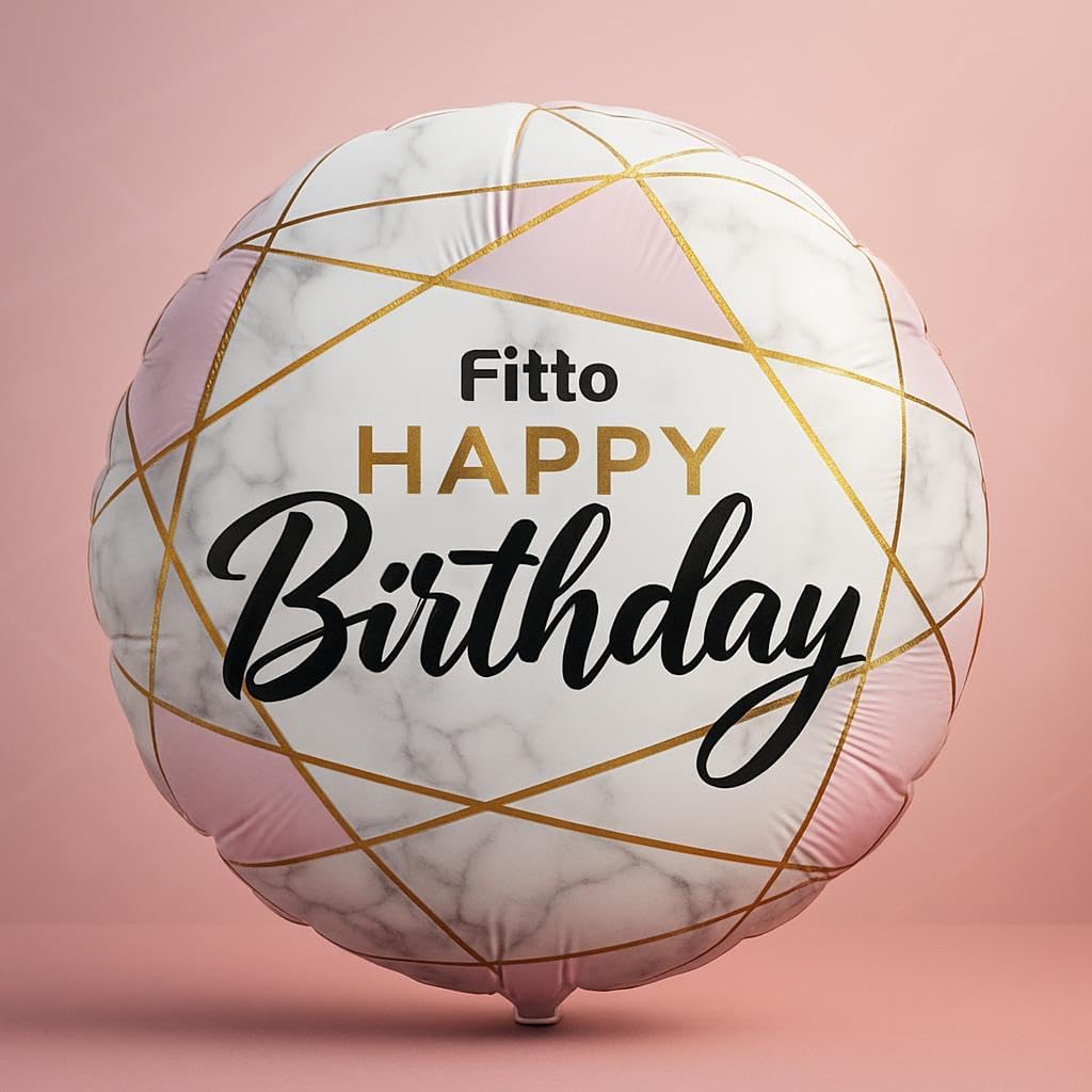 Foil Balloon 18 inch Happy Birthday Decor for Birthday Party, Indoor Outdoor Party Supplies, Kids & Adult Celebrations