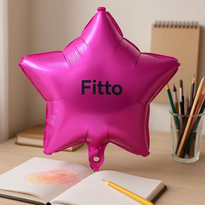 18 Inch PinkStar Aluminum Foil Balloon – Party Decoration, Celebration, Birthday, Anniversary, Event Decor