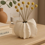 72 Pieces Classic White Ceramic Flower Vases (16x16cm Home Decor Accent)