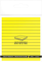 240 Pieces Sticky Notes 100 Sheets (76mm x 76mm Assorted Colors – Lined – Self-Adhesive – Office Supplies)