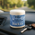 120 Pieces Solid Car Air Freshener Black ice Scents (Long Lasting Gel Odor Eliminator for Car Interior and Dashboard – 200gms)