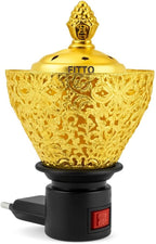 96 Pieces DLC Electric Incense Burners for Bakhoor (Dhupani – Aroma Oil – and Oud – Portable Aroma Diffuser & Home Fragrance Holder)