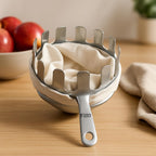 96 Pieces Metal Strainers with Fabric Lining and Handle for Easy Draining